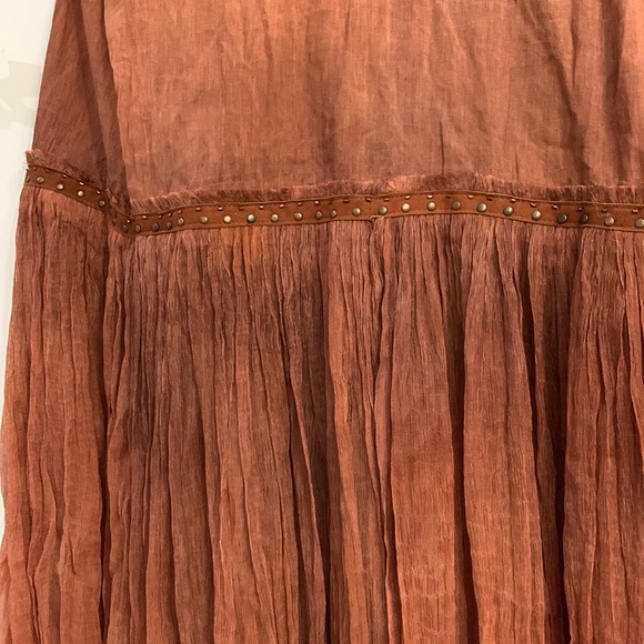 NWT Free People / Brenda Knight Kimono Duster Maxi Shirt Topper Size XS Z294-13 - Picture 12 of 12